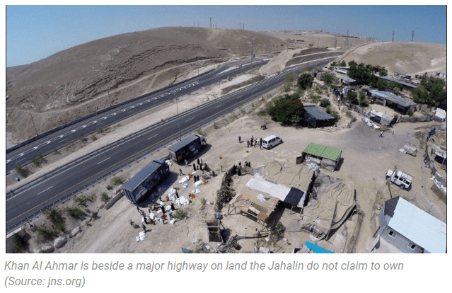 IIA blog - Khan Al Ahmar: Move will benefit the Jahalin people
