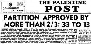 The Palestine Post reports on the historic UN vote