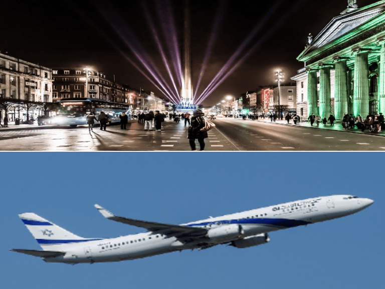 Dublin to Tel Aviv flights with El Al